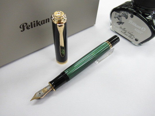 ⚫︎珍品⚫︎ え？！モンブランとのダブルネーム？？　ペリカン万年筆　F nib 海外の万年筆（モンブラン・ペリカン他） - 萬年堂（岐阜県大垣市）